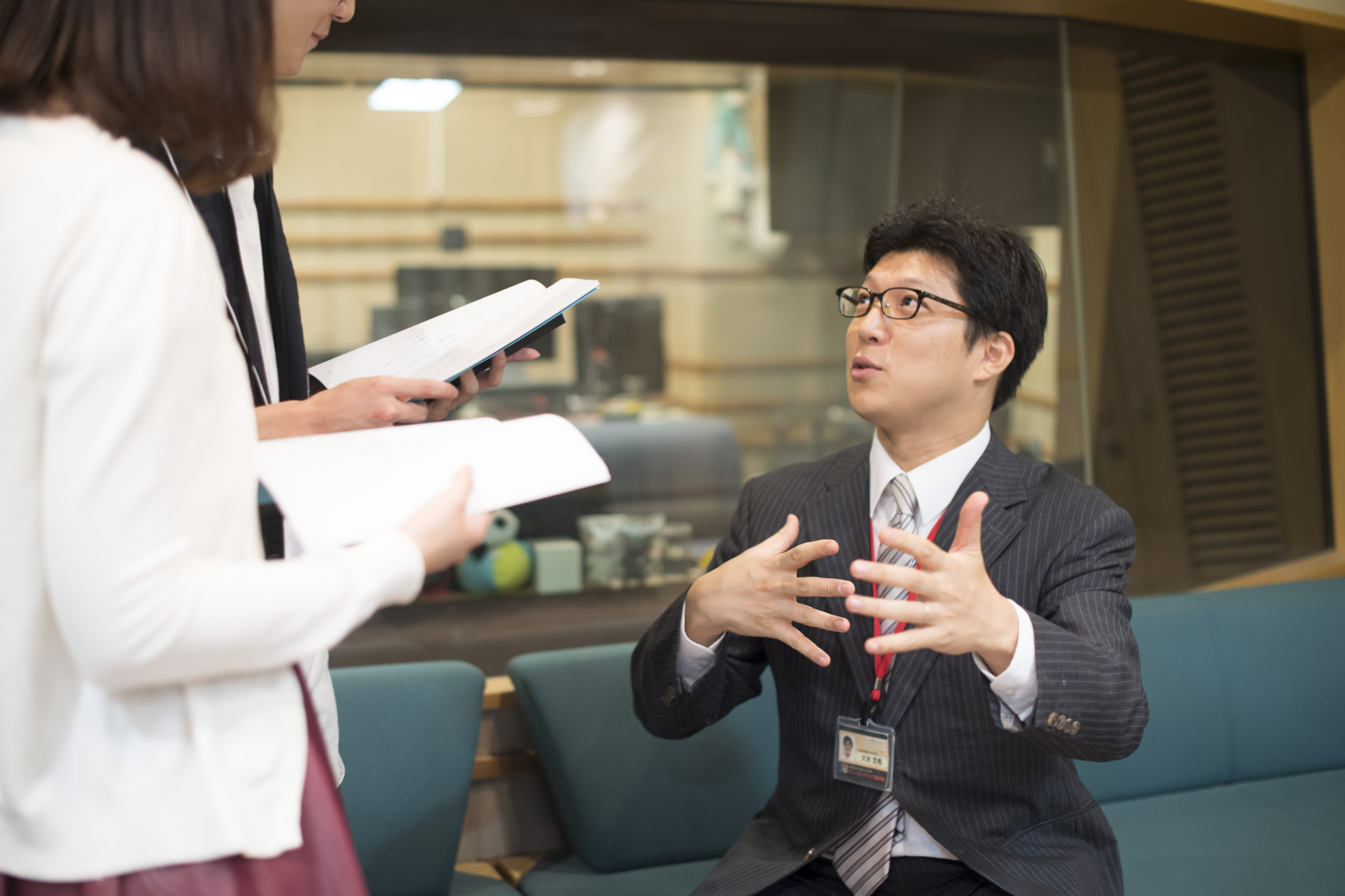 アミューズメントメディア総合学院(声優学科) の特長 2