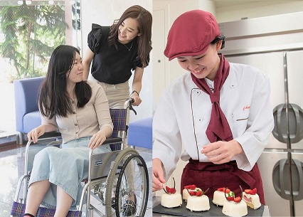 大原医療福祉製菓専門学校梅田校 の特長 1